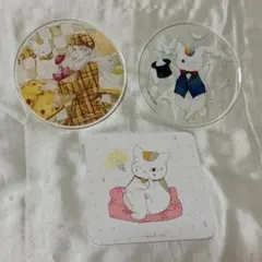 夏目友人帳 カフェ コースター ニャンコ先生 - メルカリ