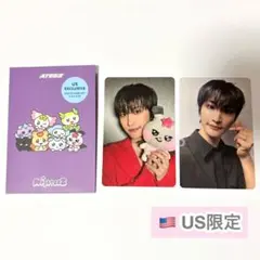 ② ATEEZ ソンファ MIGHTEEZ US 限定 トレカ 2枚セット