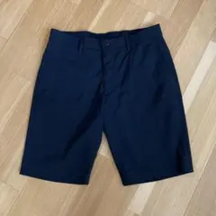 ユニクロきれい目短パンS 紺色