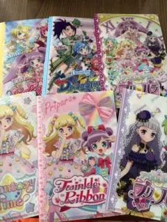 プリパラ　ミニファイル　6枚セット