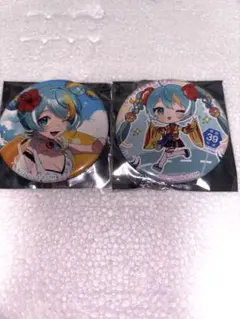 初音ミク 沖縄コラボ　CHURA MIKU STREET 缶バッジセット