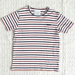 URBAN RESEARCH / ボーダー半袖シャツ トリコロール L メンズのサムネイル