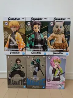 純正カラー　グランディスタ　フィギュア　鬼滅の刃　炭治郎 善逸 伊之助 その他