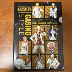 ONEPIECE FILM GOLD クリアファイル
