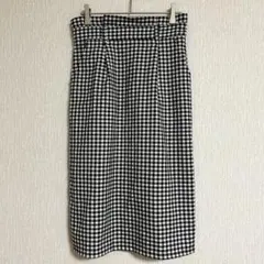 INGNI／イング タイトスカート ギンガムチェック