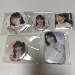 P*酢様 イコラブ 野口衣織 缶バッジ 5個まとめ売り 仲直りシュークリーム他