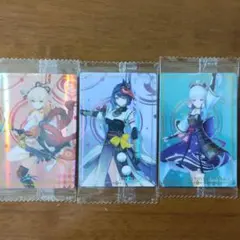 原神 ウエハース2 宵宮 九条沙羅 神里綾華