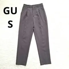 GU テーパードパンツ スラックス グレー S