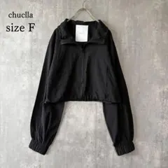 chuclla チュクラ シアー ショート ブルゾン 黒 フリーサイズ 美品のサムネイル