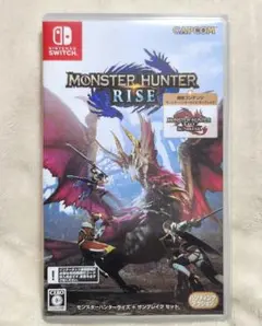 Switchソフト　モンスターハンターライズ サンブレイクセット