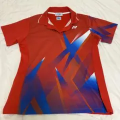 YONEX レディース　Lサイズ レッド　ユニフォーム