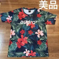 andro 卓球 ウェア ハイビスカス柄 Mサイズ