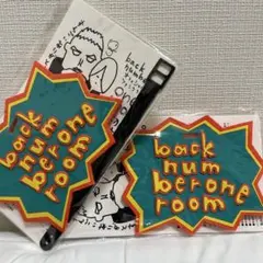 back number one room 러기지 태그 2개 세트