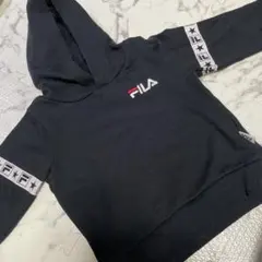 FILA 黒色 パーカー 95cm ♡♡