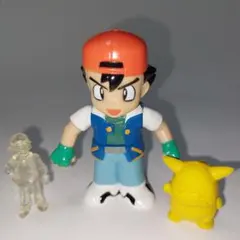 ポケモン サトシ＆ピカチュウ フィギュア セット 平成レトロ 当時物 アニメ