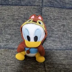 ドナルド　着ぐるみ　チップ＆デール　ぬいぐるみバッジ