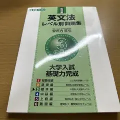 英文法レベル別問題集 3 標準編のサムネイル