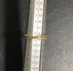 ハワイアンジュエリー 二連リング 9号USED