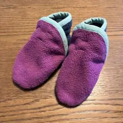 patagonia パタゴニア ベビー ルームシューズ ブーティー パープル