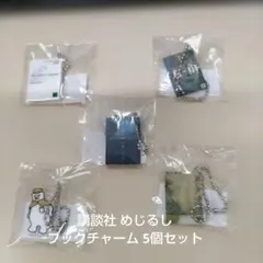 講談社文庫55周年夏フェア 特典 めじるしブックチャーム 5種類セット