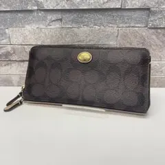 〄*〄様 COACH ダークブラウン 長財布