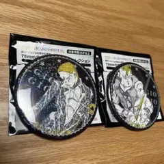 ジョジョ ジョジョワールド 原作 ホログラム 缶バッジ プロシュート