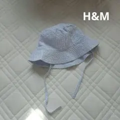 H&M ストライプ バケットハット 12-18m