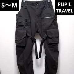 【匿名配送】PUPIL TRAVEL　パラシュートカーゴパンツ　テックウェア　S