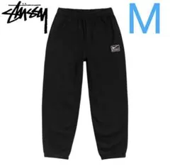 Stussy nikeスウェットパンツ　黒