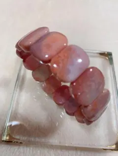 フォッシルコーラル バングル