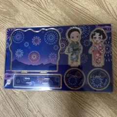 鬼滅の刃 花火大会狛治と恋雪　ジオラマアクリルスタンド