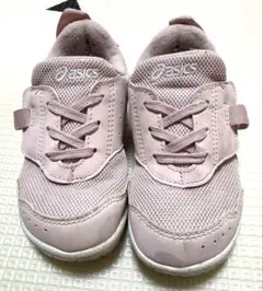 アシックス　スクスク マイセルMINI スモークピンク　15cm