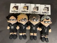ハイキュー‼︎ ジロリぬいぐるみ 宮侑・宮治・北信介・角名倫太郎4体セット
