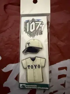 東洋大姫路高校　第107回全国高校野球選手権大会記念ユニフォームピンバッジセット