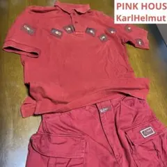 PINK HOUSE カールヘルム　半袖ポロシャツとハーフカーゴパンツのサムネイル