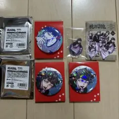 ば*な様 漫画　桃源暗鬼　矢颪碇　ホログラム缶バッジ　アクスタ　トレカ　メイド