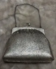 大特価　銀色のパーティーバッグ メタル　アンティーク ヴィンテージ 洋装和装