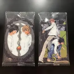 デスノート　ウエハース　L 夜神月　2枚セット