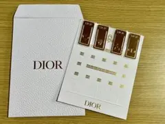 Diorノベルティ　ブックマーク（4枚入り）