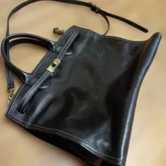中古Dakota＊ダコタ＊2WAY レザー トートバッグ ショルダーバッグです。のサムネイル