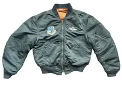 米軍空軍戦略本物L-2BフライトジャケットALPHA社1969年官給品Mサイズ