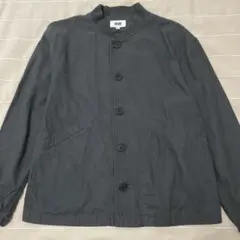 【UNIQLO】UNIQLO U,リブブルゾン,M,ダークグレー