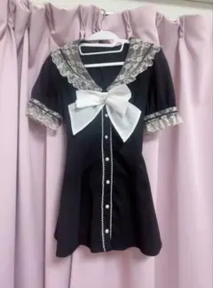 シークレットハニー Secret Honey レースフリルセーラーセットアップ