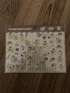 ポムポムプリン ぷくぷくシール