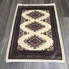 iΦ【 高級 】トルコ絨毯 ヴィンテージ ラグマット 玄関 100cm×59cm iΦ【 高級 】トルコ絨毯 ヴィンテージ ラグマット 玄関 100cm×59cm