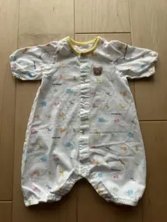 美品　MIKIHOUSE ミキハウス　動物柄ロンパース ベビー　赤ちゃん