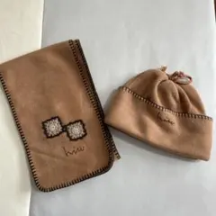 帽子、マフラーセット