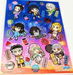 新品・未使用 【鬼滅の刃】 クリアファイル A4 夏祭り【34】