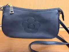 新品 MARY QUANT黒 ショルダーバッグ