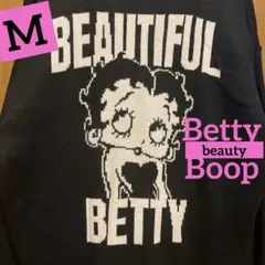ベティちゃん　Betty Boop カーディガン ニット　セーター　Knit